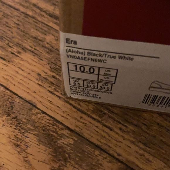 Vans Era Aloha 1 LEFT Mens 8.5/Women’s 10.0 - Picture 8 of 8